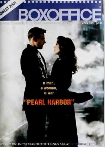 BOXOFFICE magazine side cover April 2001