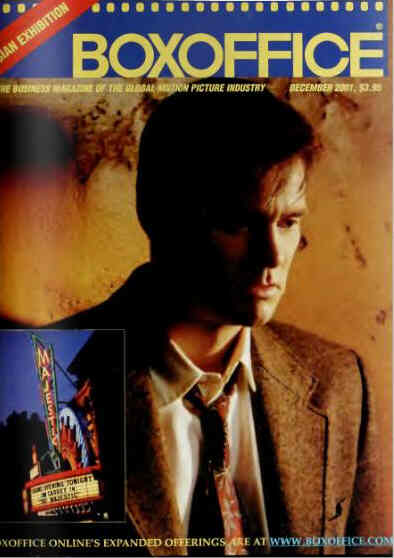 BOXOFFICE magazine side cover December 2001