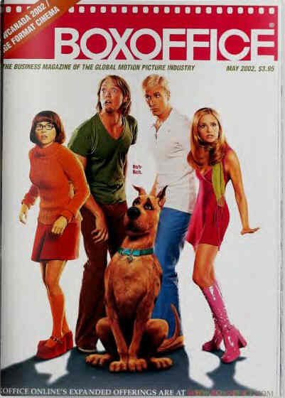 BOXOFFICE magazine side cover May 2002