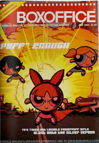 BOXOFFICE magazine side cover June 2002