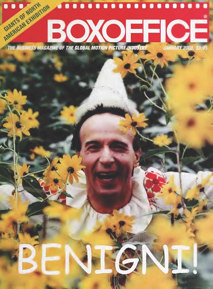 BOXOFFICE magazine side cover January 2003