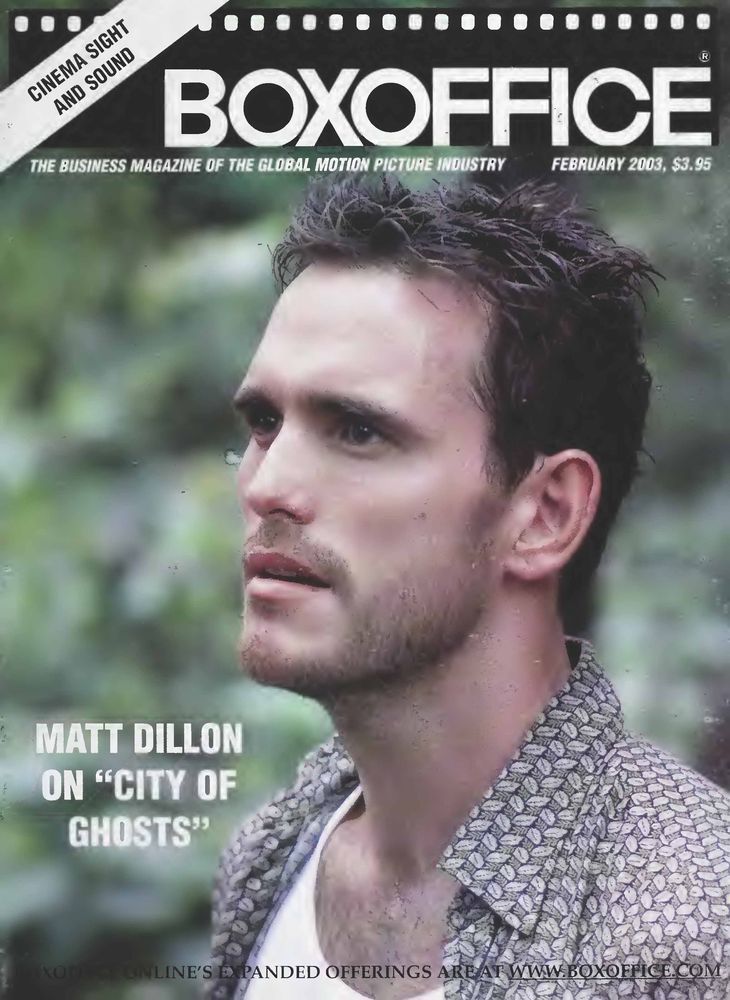 BOXOFFICE magazine side cover February 2003