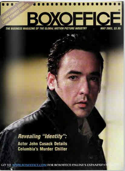 BOXOFFICE magazine side cover May 2003