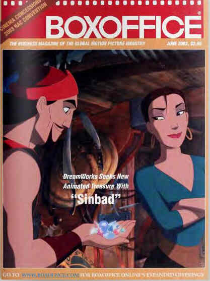 BOXOFFICE magazine side cover June 2003