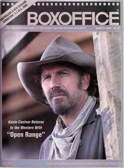 BOXOFFICE magazine side cover August 2003