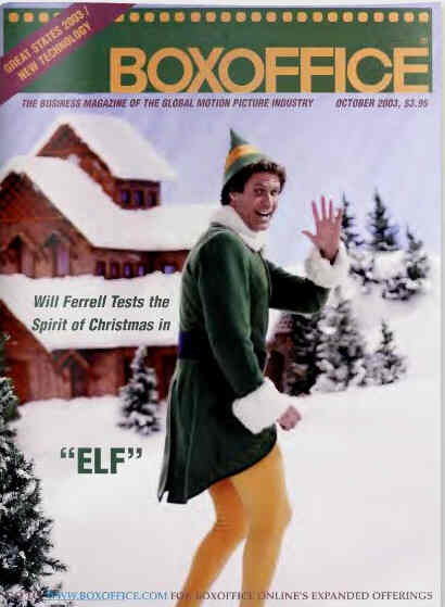 BOXOFFICE magazine side cover October 2003