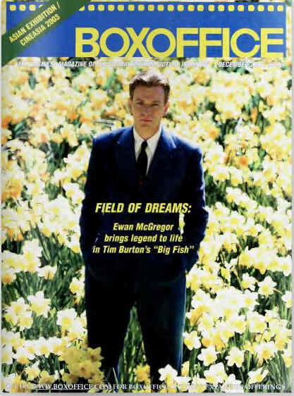 BOXOFFICE magazine side cover December 2003