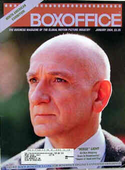 BOXOFFICE magazine side cover January 2004