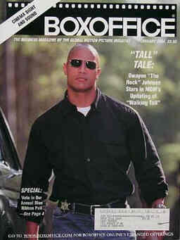 BOXOFFICE magazine side cover February 2004