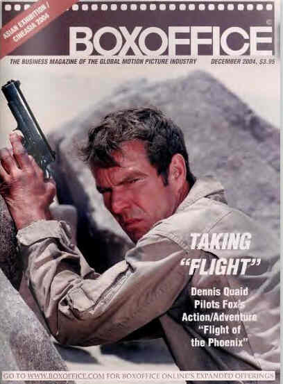 BOXOFFICE magazine side cover December 2004