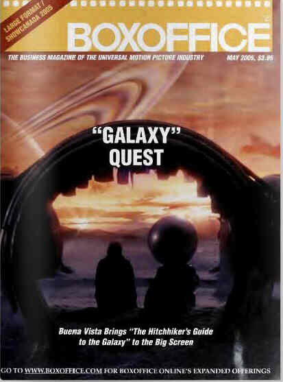 BOXOFFICE magazine side cover May 2005
