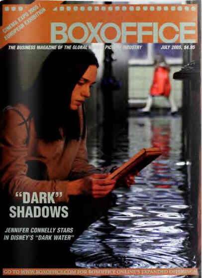 BOXOFFICE magazine side cover July 2005