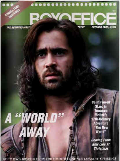 BOXOFFICE magazine side cover October 2005
