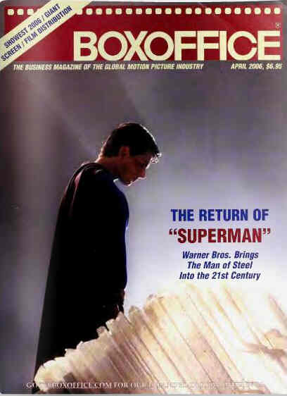 BOXOFFICE magazine side cover April 2006