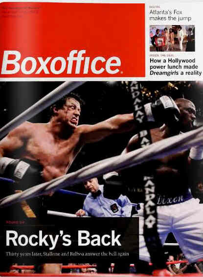 BOXOFFICE magazine side cover December 2006