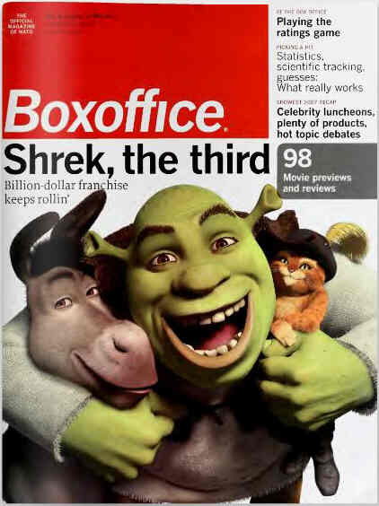 BOXOFFICE magazine side cover May 2007