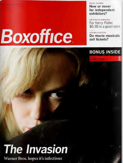 BOXOFFICE magazine side cover September 2007