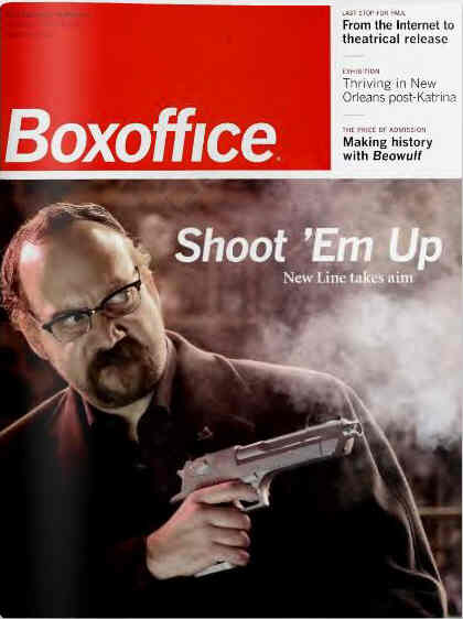 BOXOFFICE magazine side cover October 2007