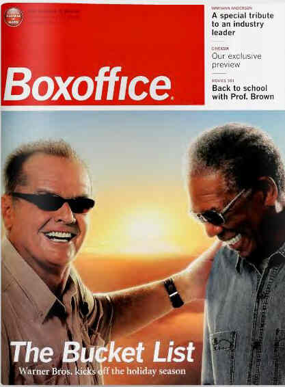 BOXOFFICE magazine side cover December 2007