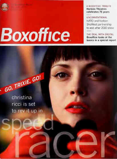 BOXOFFICE magazine side cover May 2008