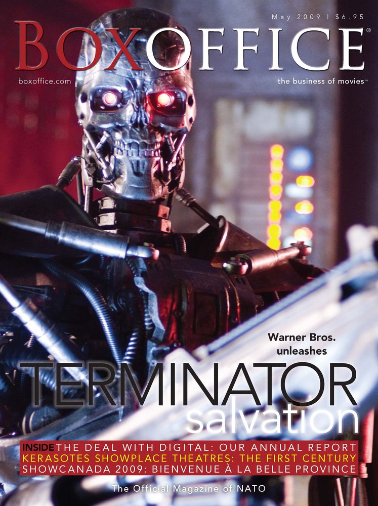 BOXOFFICE magazine side cover May 2009