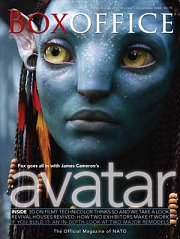 BOXOFFICE magazine side cover December 2009