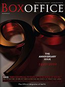 BOXOFFICE magazine side cover January 2010
