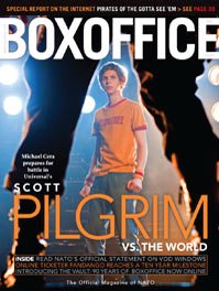 BOXOFFICE magazine side cover August 2010