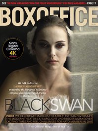 BOXOFFICE magazine side cover December 2010