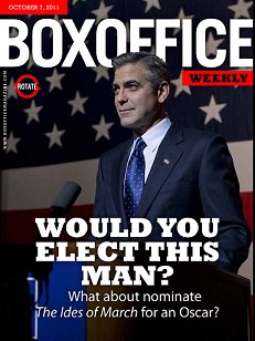 BOXOFFICE WEEKLY magazine side cover 7 October 2011