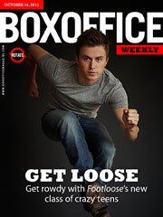 BOXOFFICE WEEKLY magazine side cover 14 October 2011