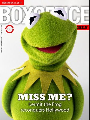 BOXOFFICE WEEKLY magazine side cover 25 November 2011