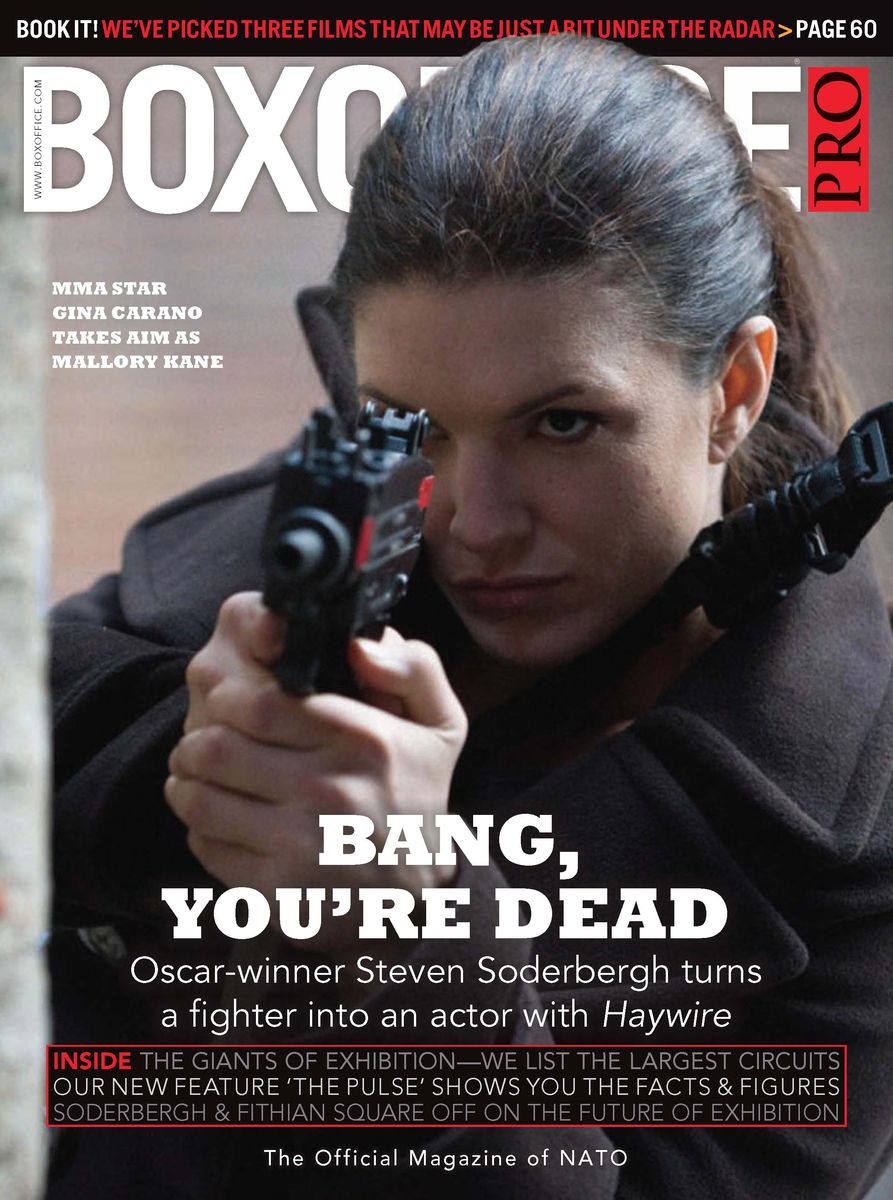 BOXOFFICE magazine side cover January 2012