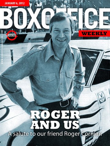 BOXOFFICE WEEKLY magazine side cover 6 January 2012