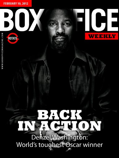 BOXOFFICE WEEKLY magazine side cover 10 February 2012