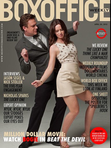 BOXOFFICE WEEKLY magazine side cover 20 April 2012