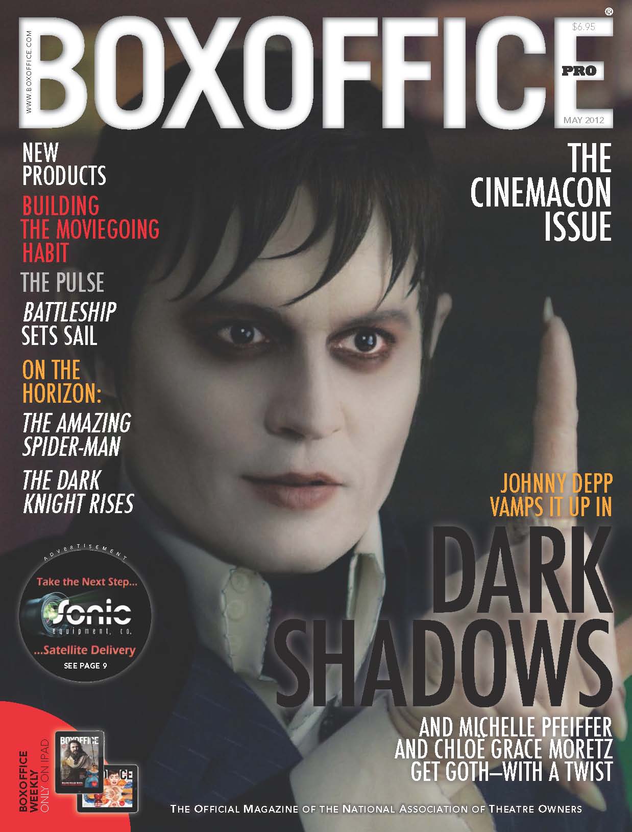 BOXOFFICE magazine side cover May 2012
