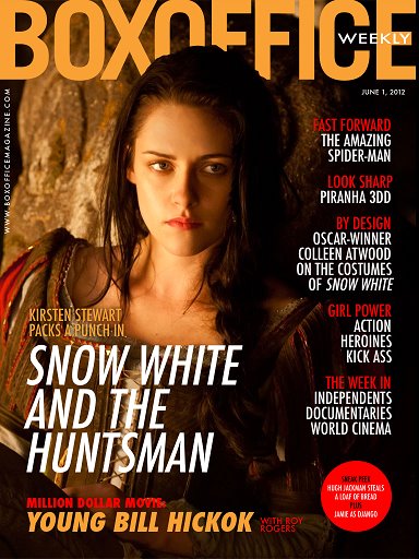 BOXOFFICE WEEKLY magazine side cover 1 June 2012