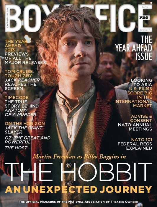 BOXOFFICE magazine side cover December 2012