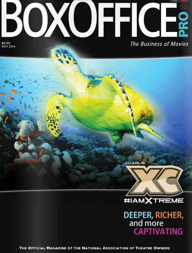BOXOFFICE magazine side cover May 2014