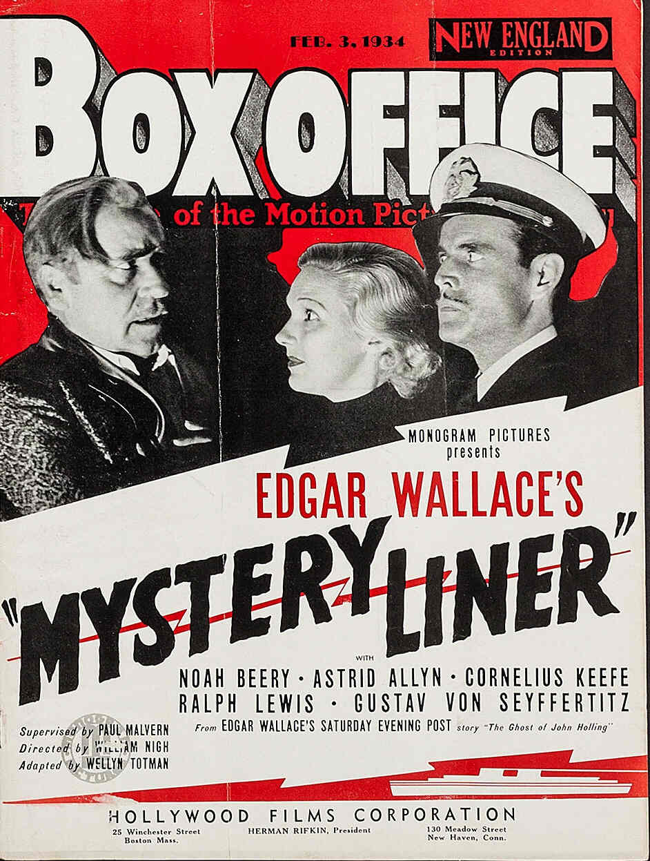 BOXOFFICE magazine side cover 3 February 1934