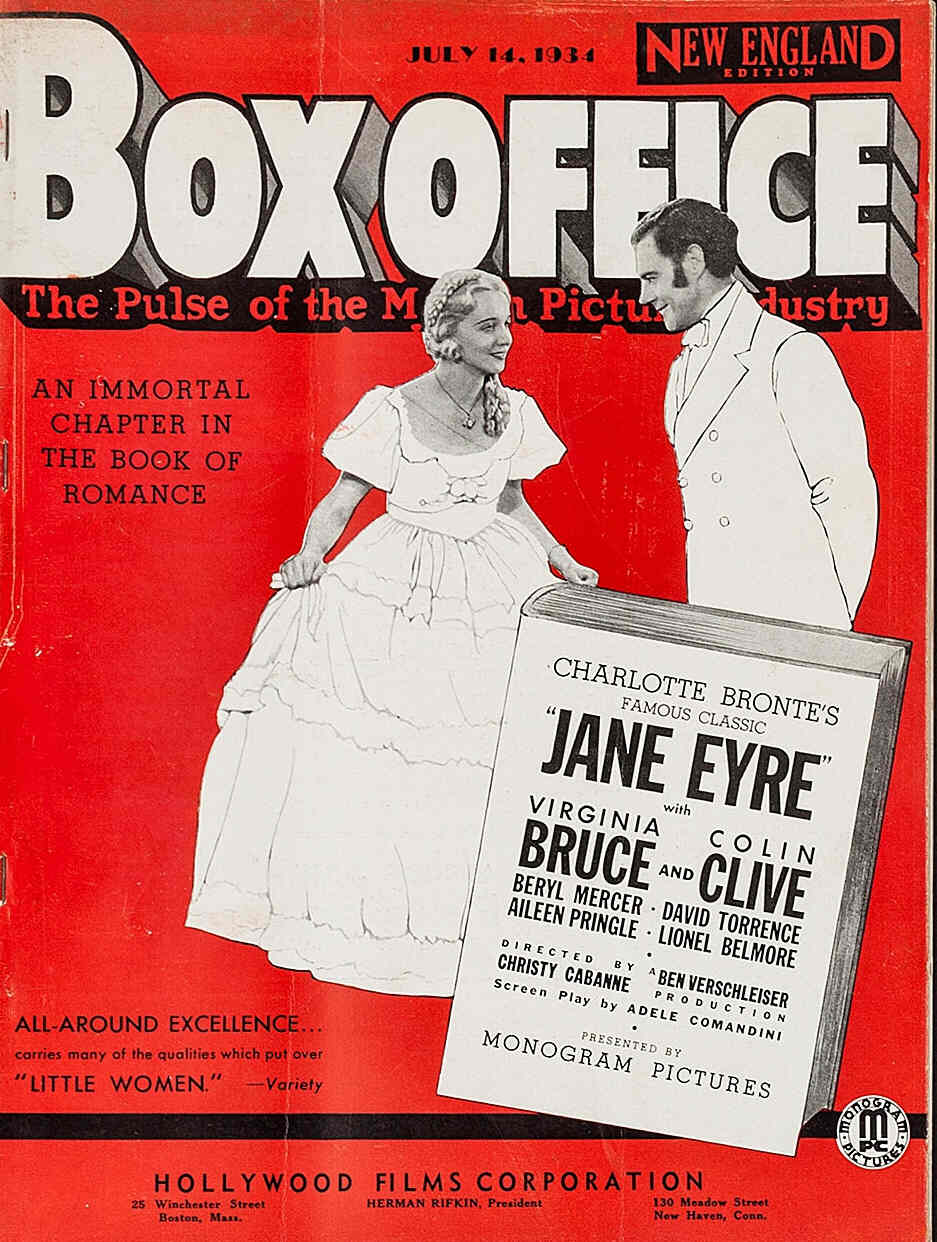 BOXOFFICE magazine side cover 14 July 1934