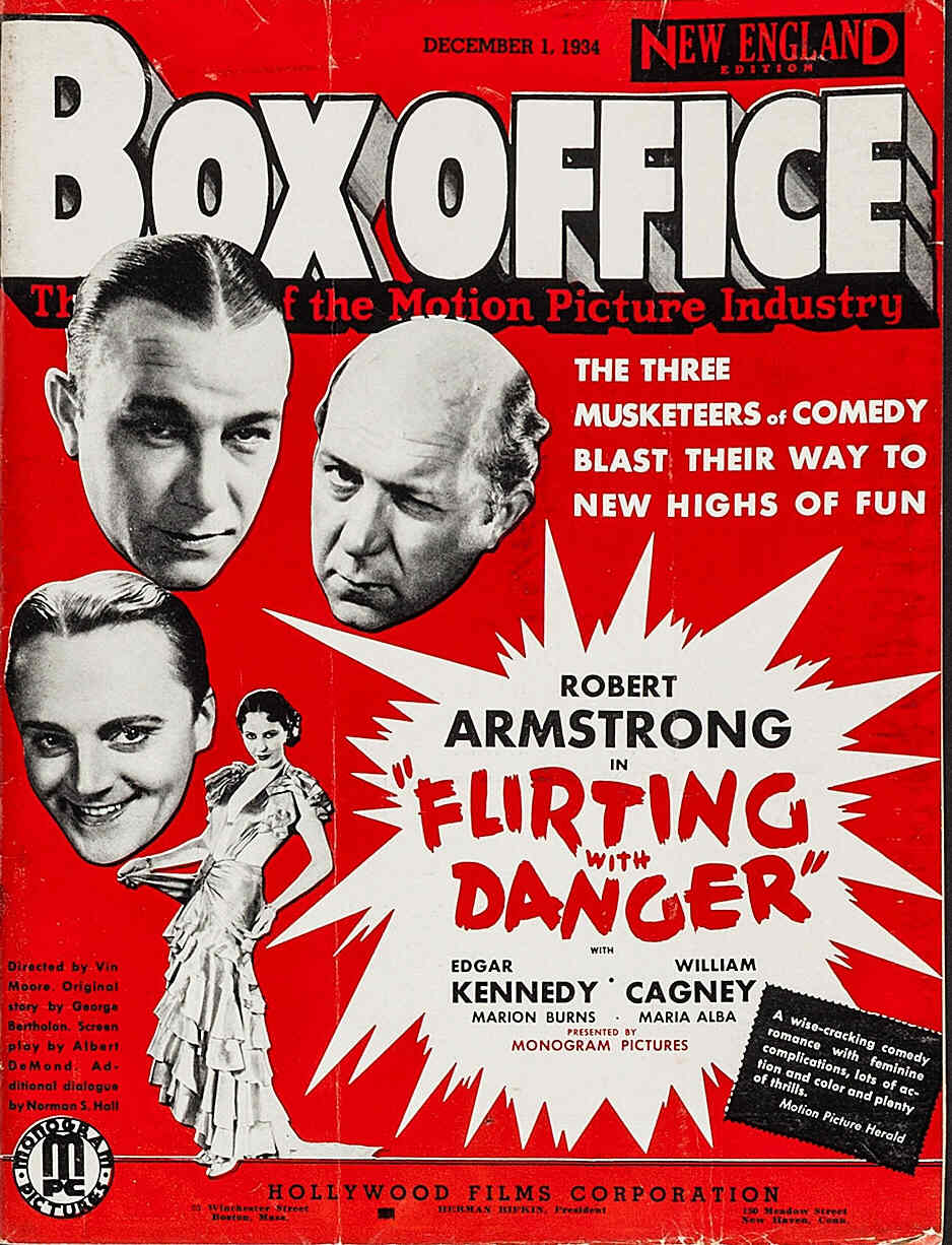 BOXOFFICE magazine side cover 1 December 1934