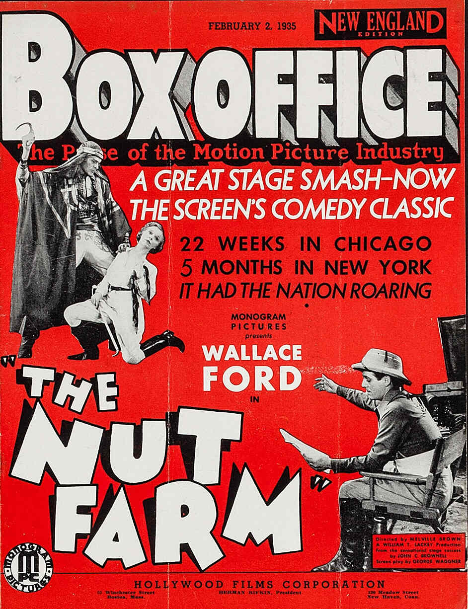 BOXOFFICE magazine side cover 2 February 1935