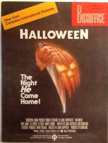 BOXOFFICE magazine side cover October 1978