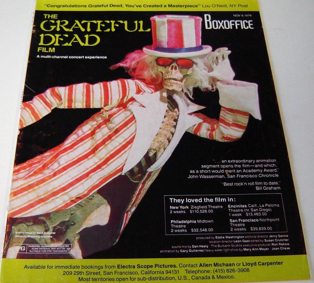 BOXOFFICE magazine cover 6 November 1978