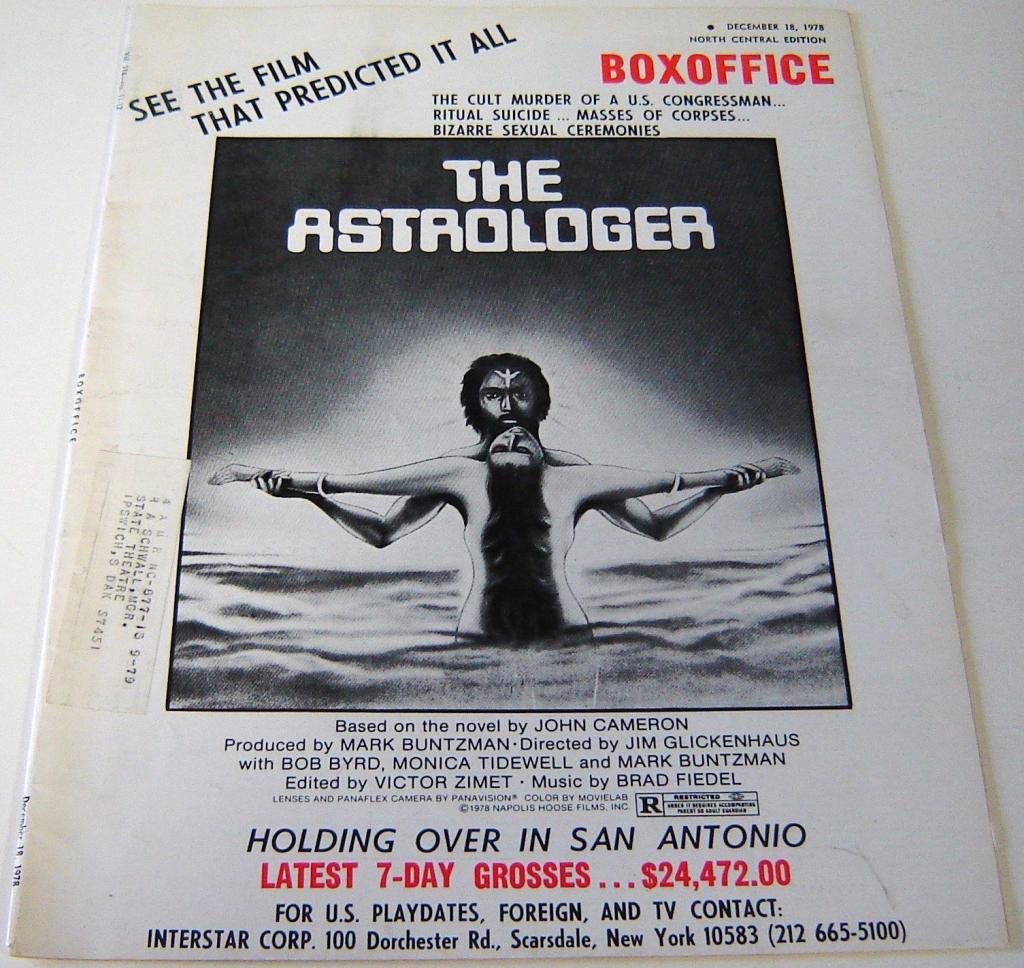BOXOFFICE magazine side cover 18 December 1978