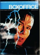 BOXOFFICE magazine side cover January 1981