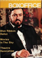 BOXOFFICE magazine side cover October 1982