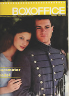 BOXOFFICE magazine side cover February 1983
